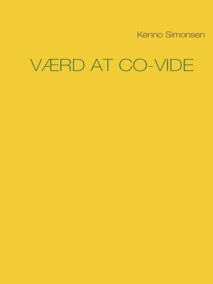 cover image of Værd at CO-VIDe